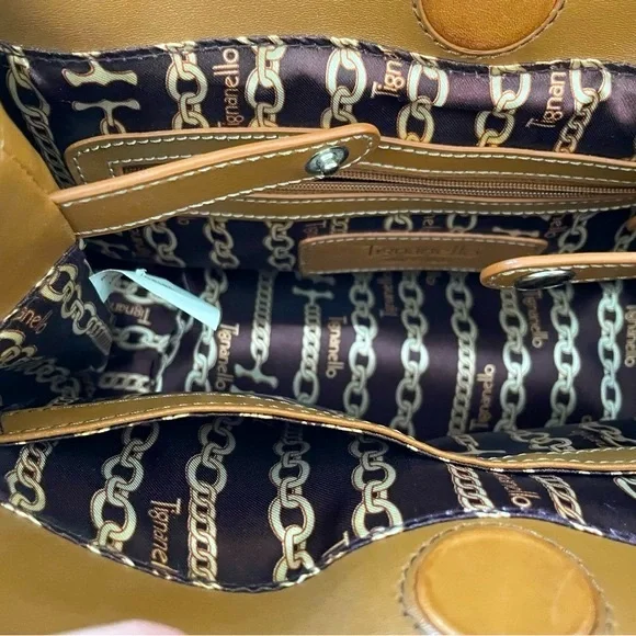 Tignanello Tote Purse with silver buckle detail - Picture 8 of 15